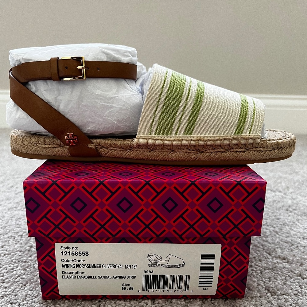 Brand New Tory Burch Espadrille